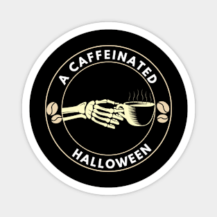 A Caffeinated Halloween Magnet